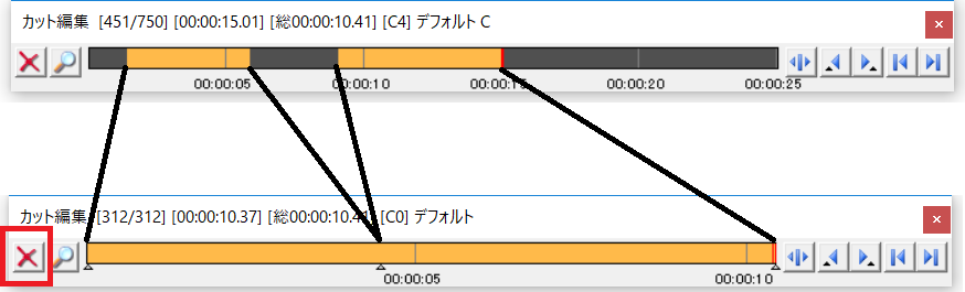 Aviutlを使った効率的で楽なジャンプカットのやり方 初期設定方法も ガジェマガ