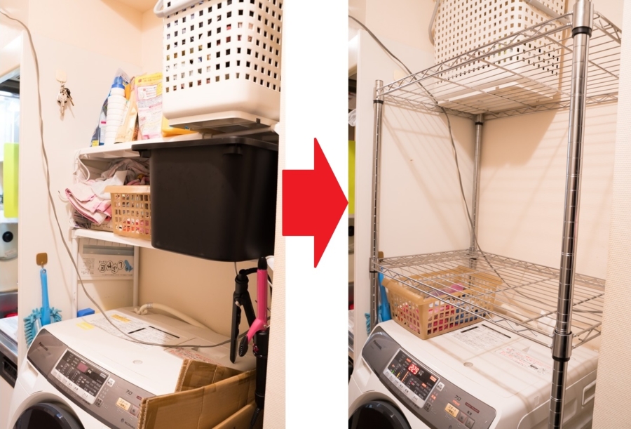 一人暮らし 極狭キッチンに食洗器を設置した話 洗濯機の上 ガジェマガ